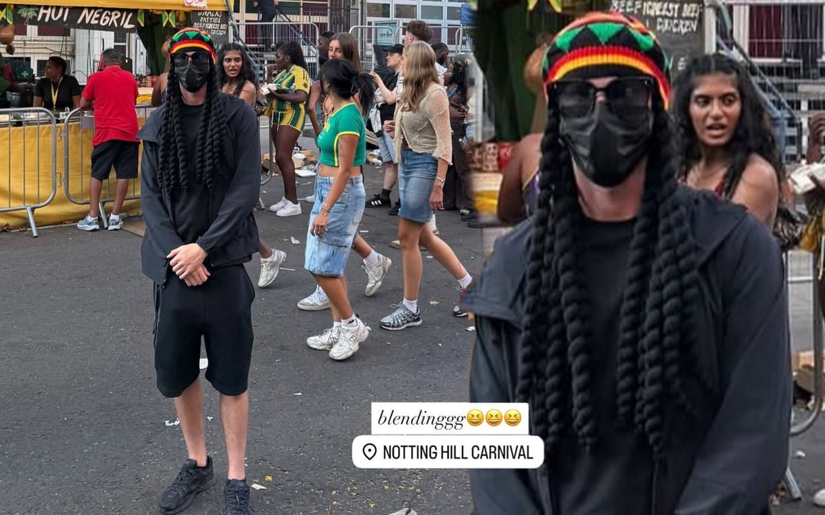 Cole Palmer goes incognito at Notting Hill Carnival as Chelsea star shares picture of himself in disguise with one-word message