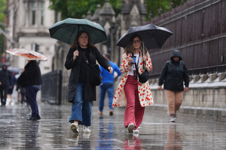 Summer weather Aug 29th 2025