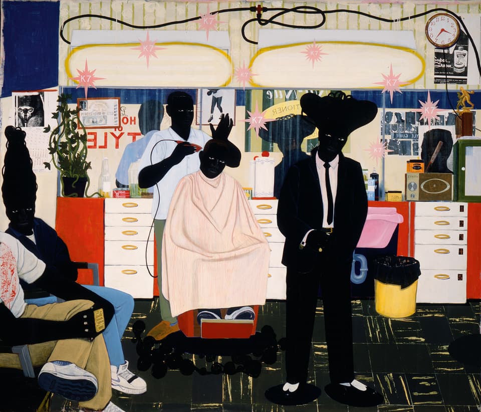 De Style, 1993 by Kerry James Marshall 