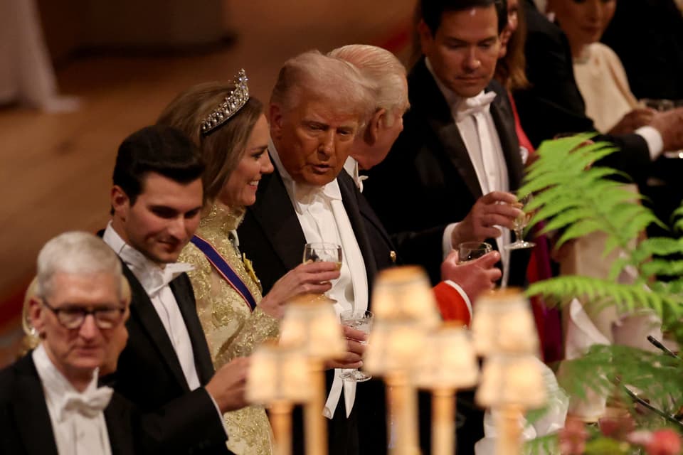 U.S. President Trump's state visit to Britain