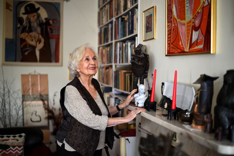 Polish holocaust survivor Ruth Posner
