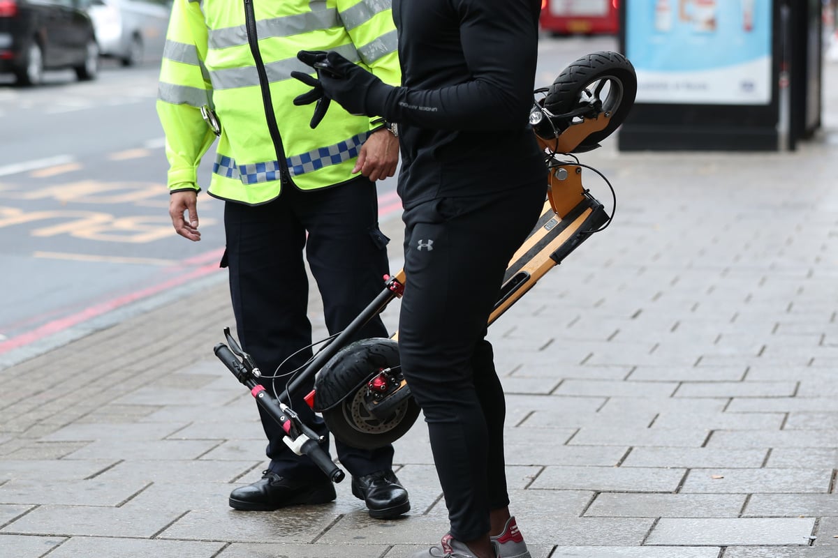 E-scooter crashes leave one pedestrian dead and 59 seriously injured in 2024
