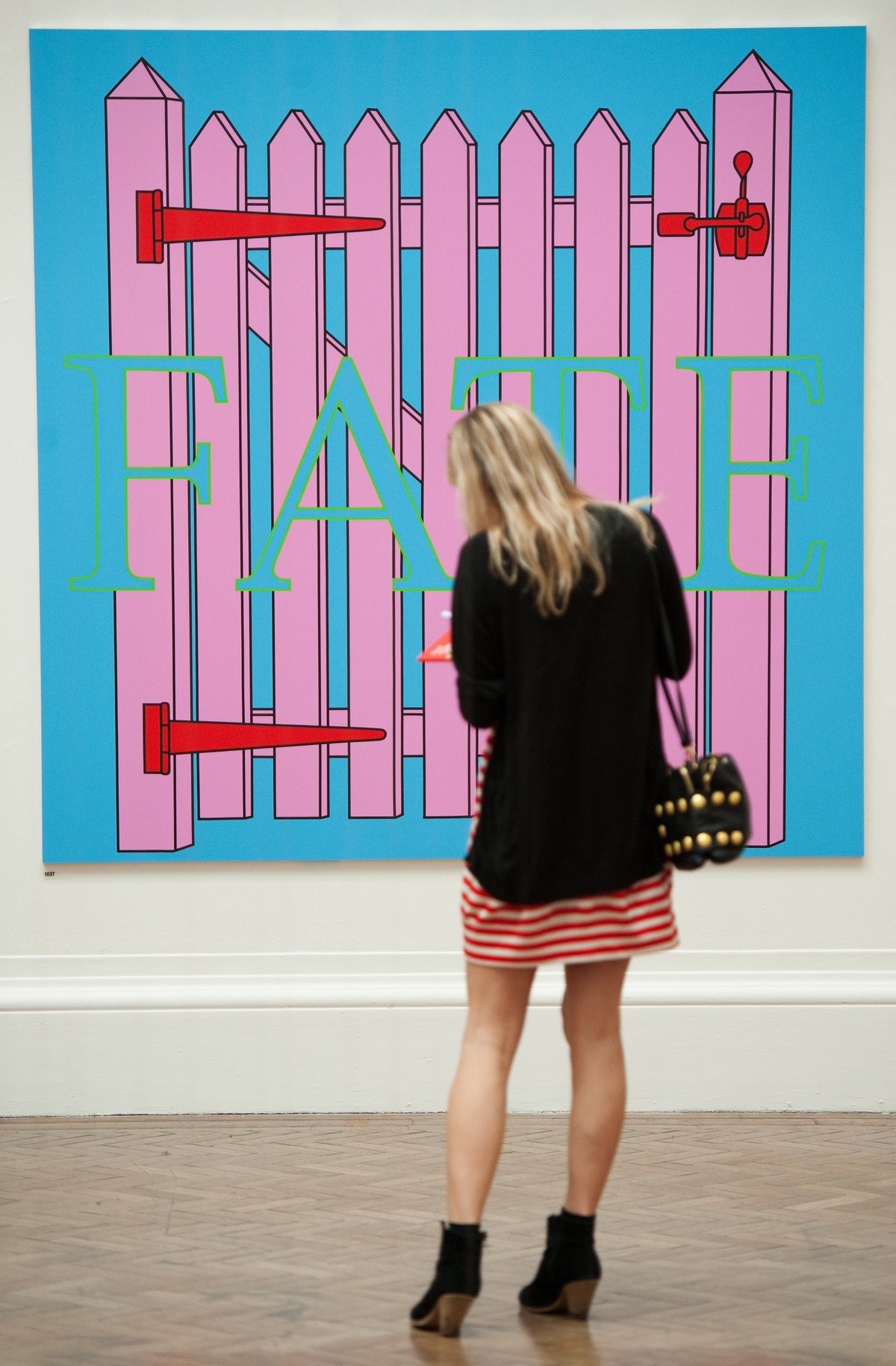 Want a free Frieze ticket? Michael Craig Martin is giving them away to volunteers who help paint his mural