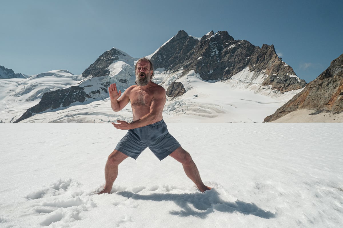 Wim Hof's daily routine: Rhythmic breathing, natural diet and no tech