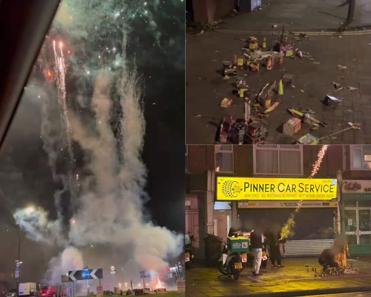 ‘Like the Wild West’: Diwali fireworks spark over 35 emergency call outs across London