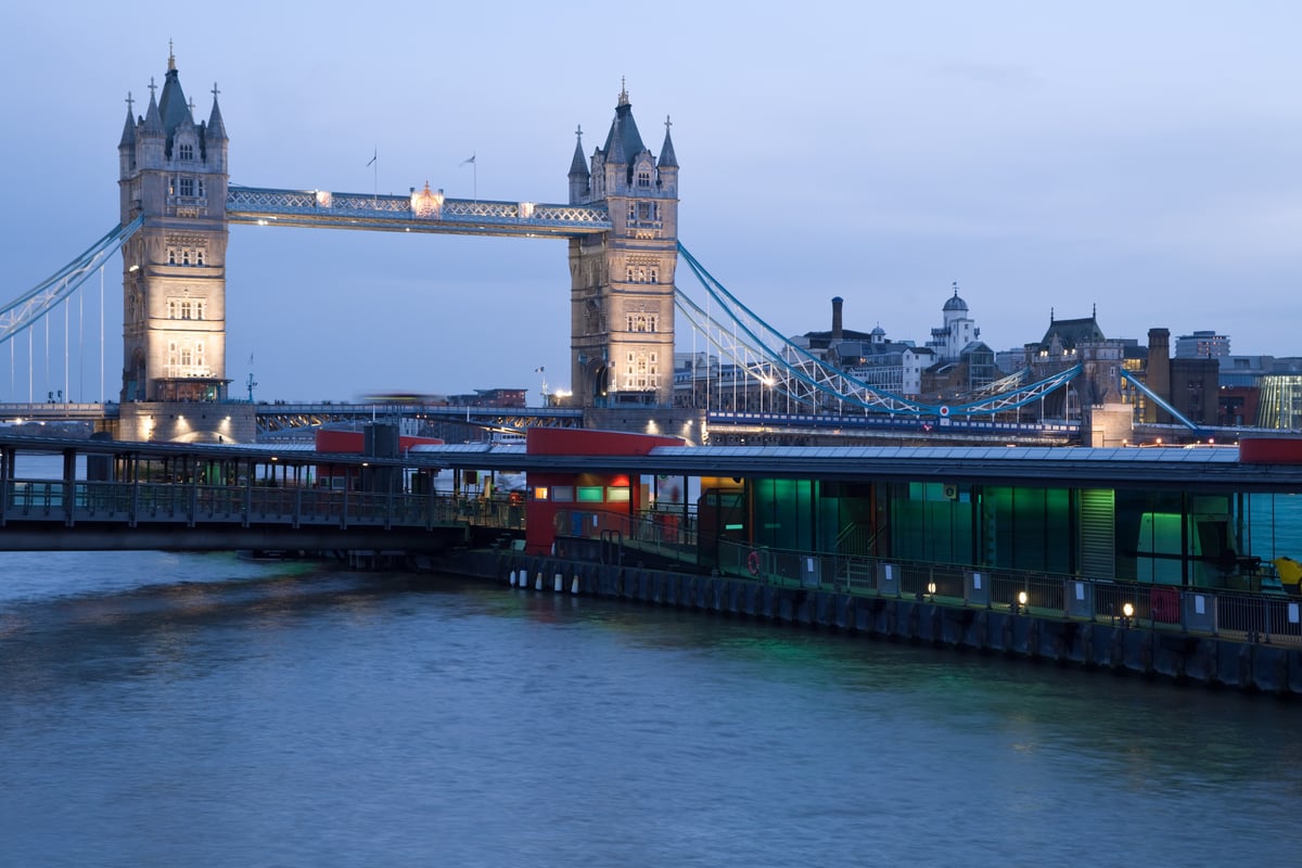 Air ambulance lands by Tower of London as person rescued from Thames