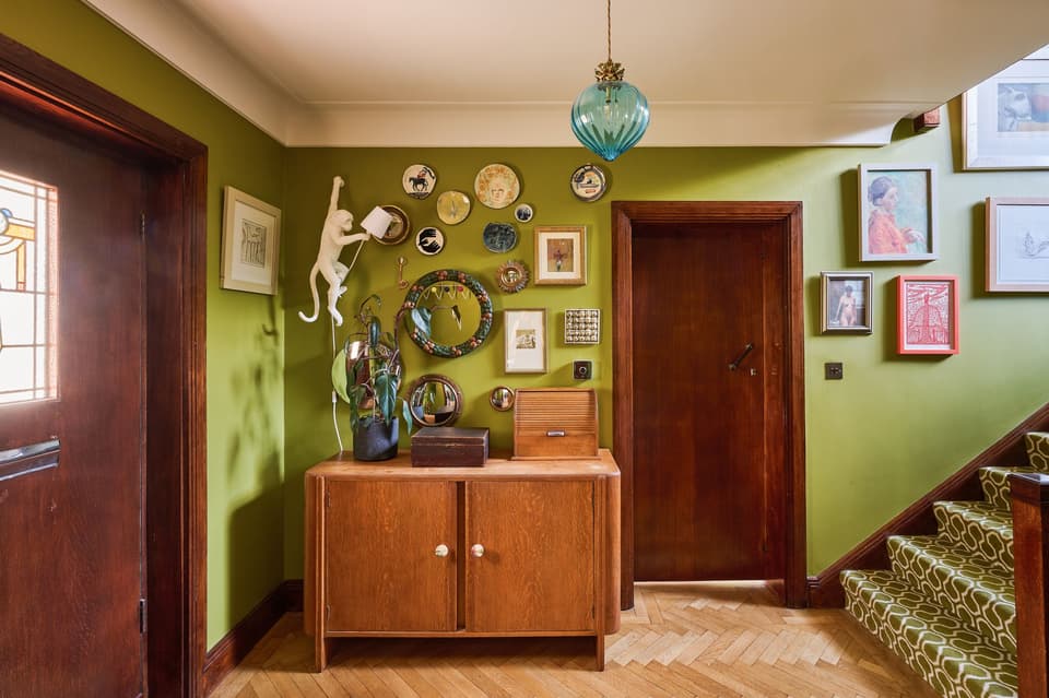 Details like the door handles and front door are all original