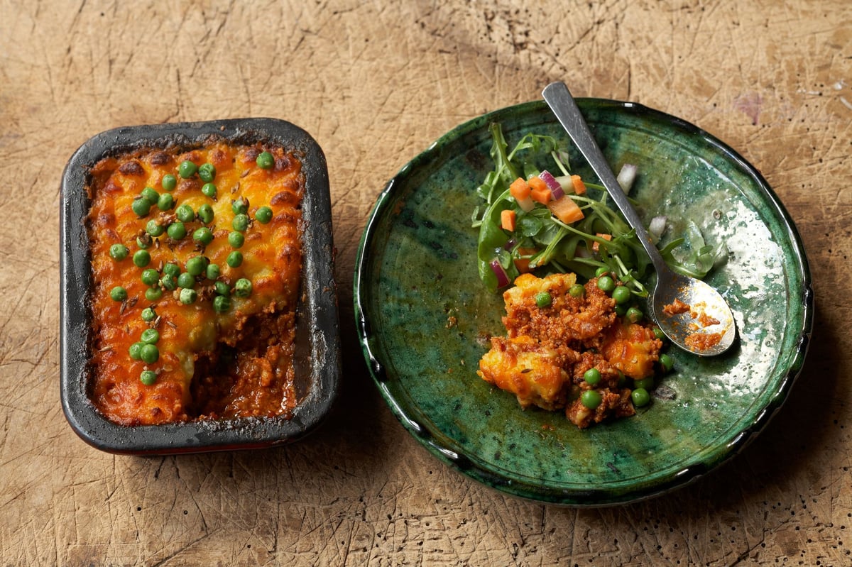 Vivek Singh's recipe for Roganjosh shepherd’s pie