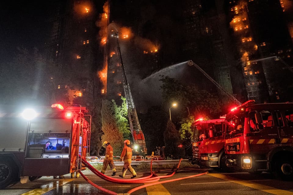 HONG KONG-CHINA-FIRE