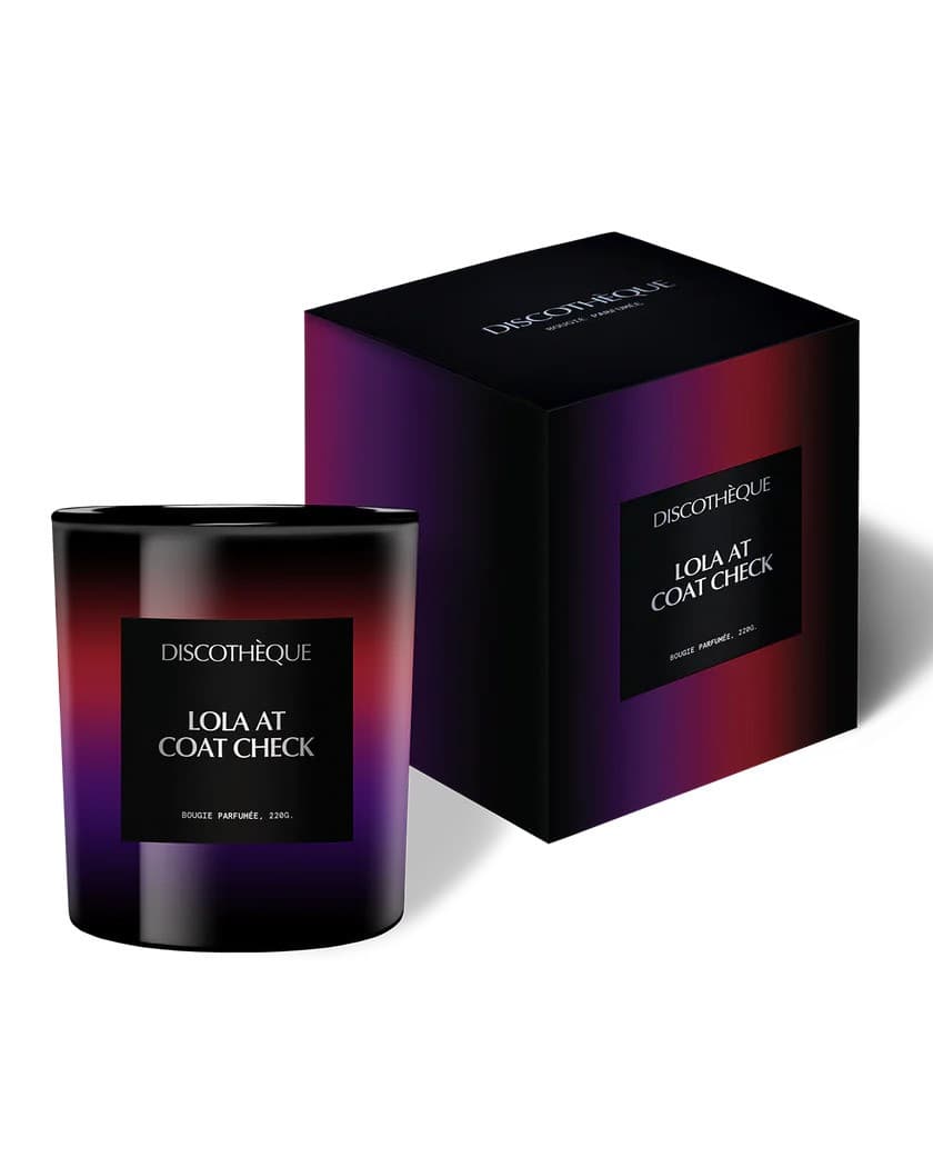 Lola at Coat Check candle 