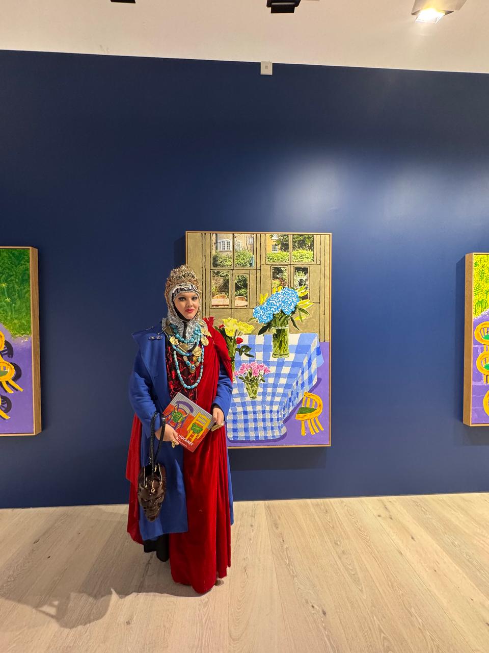 Daniel Lismore at David Hockney