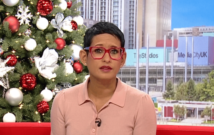 <p>Naga Munchetty shared a warning with viewers on BBC Breakfast </p>