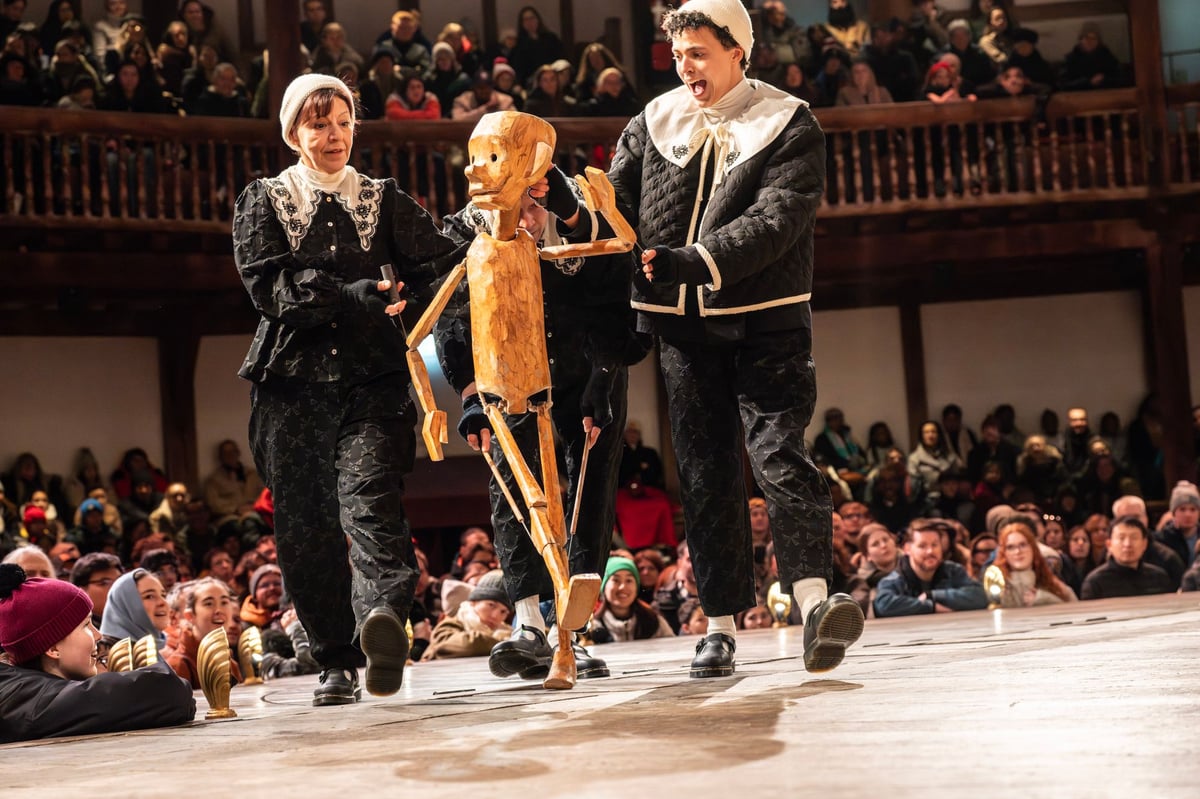 Pinocchio at Shakespeare's Globe review: 'Chaos addict puppet will delight children'