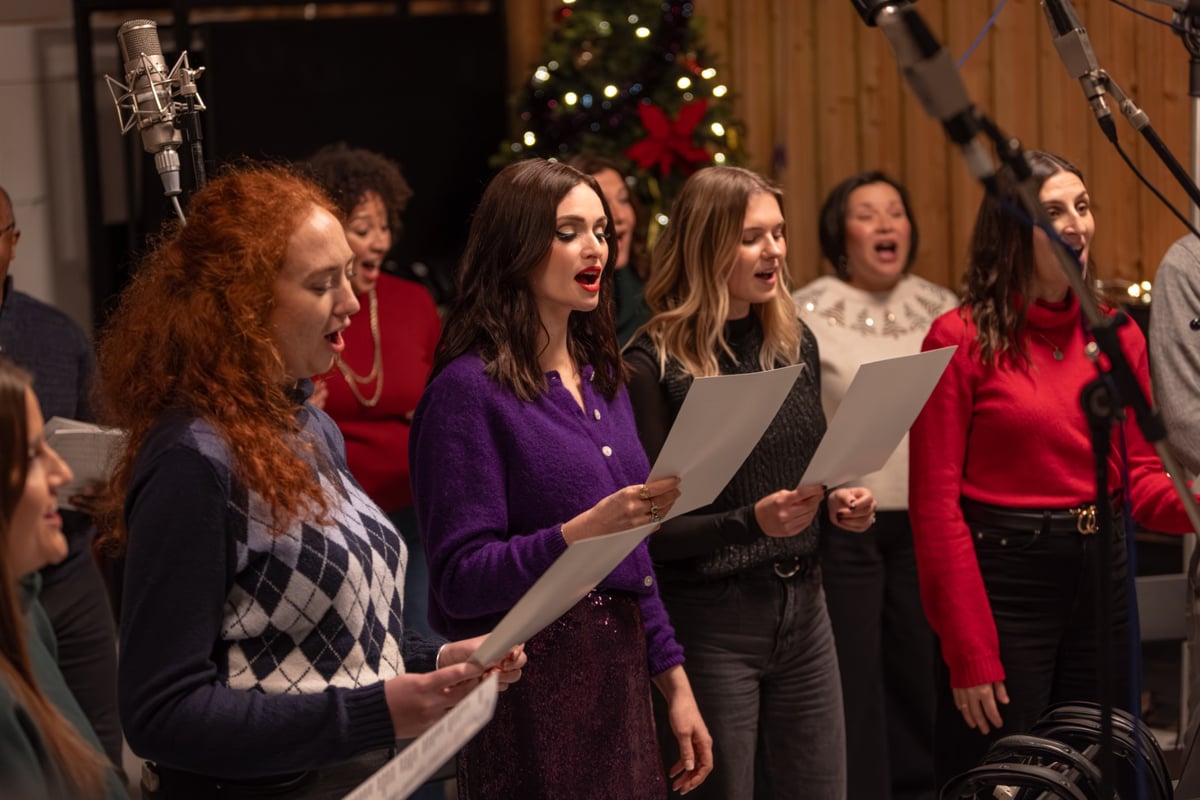 Sophie Ellis-Bextor will sing with a Christmas choir in London this week