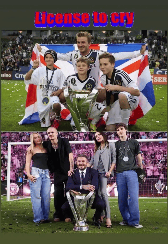 David Beckham driving Broolyn further away feud Christmas 