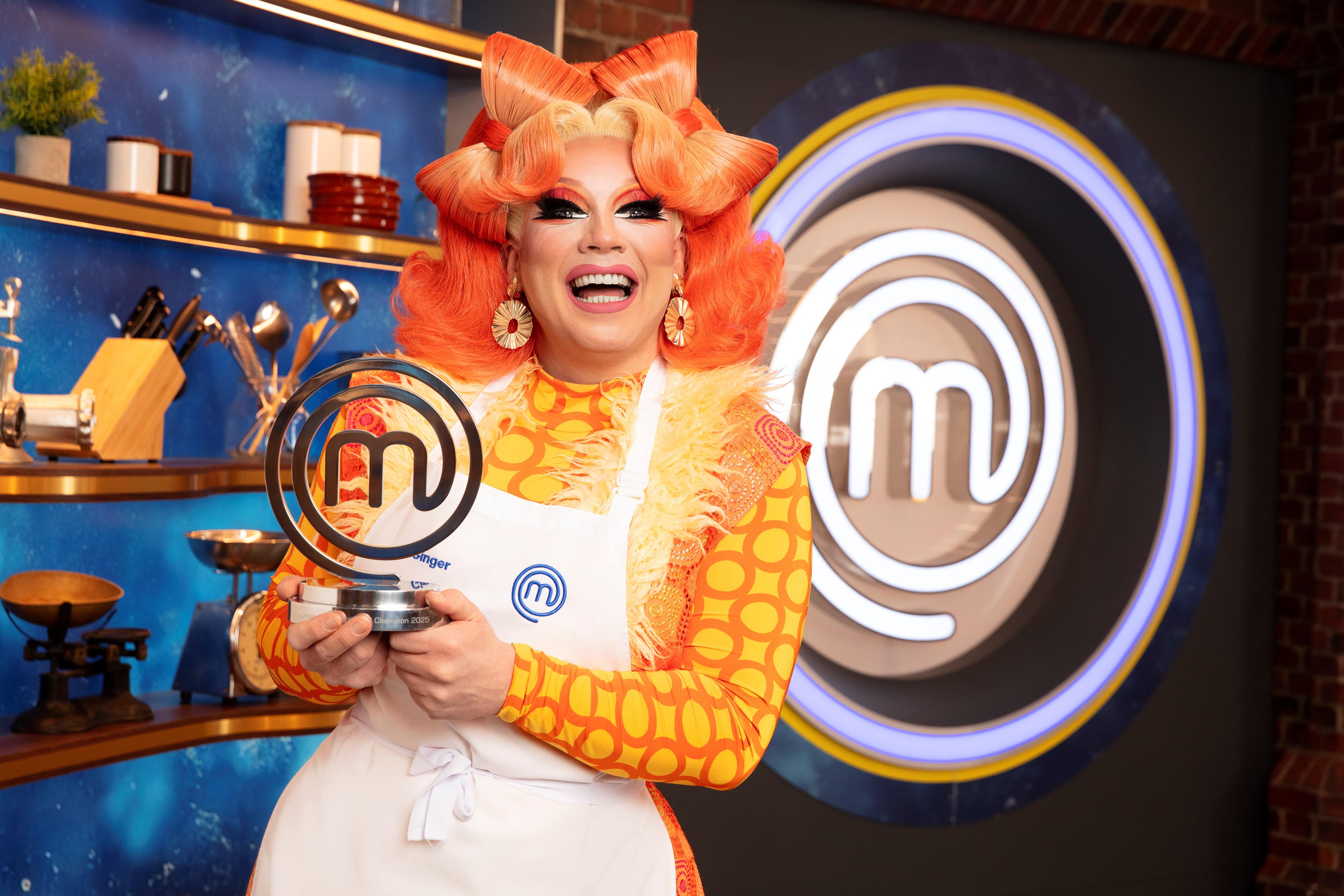 Celebrity MasterChef’s Ginger Johnson will make Christmas dinner after win