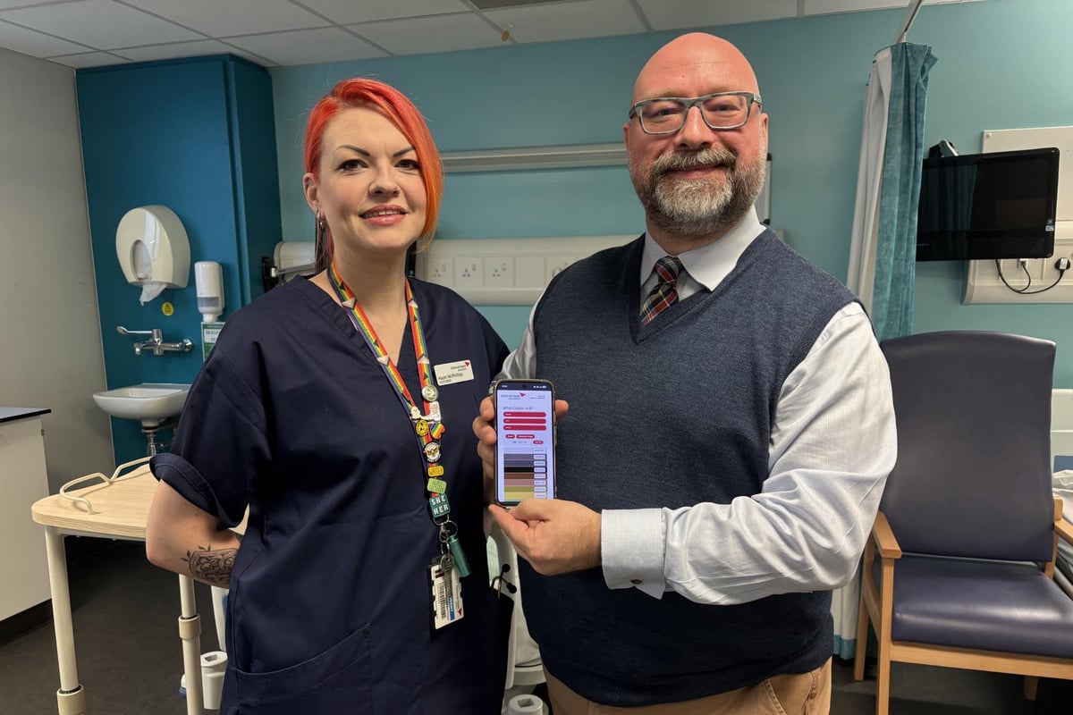 ‘Simple’ colour card for describing bodily fluids could improve patient outcomes