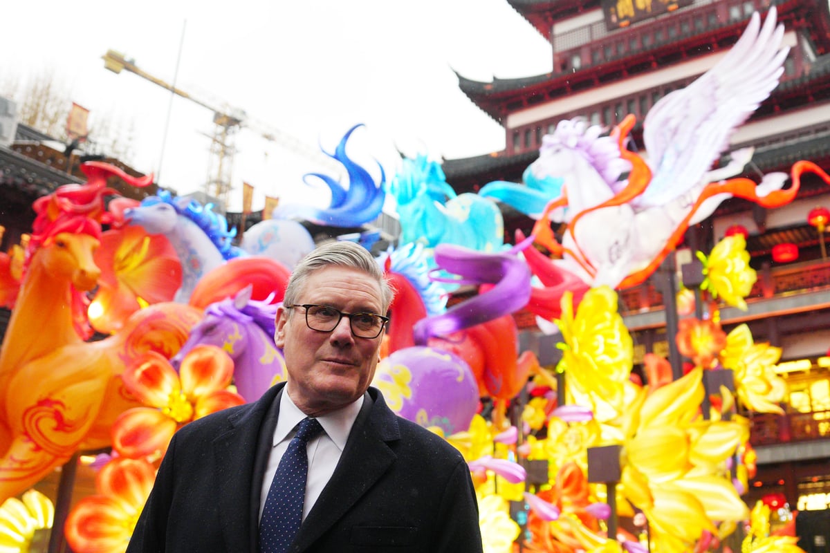 Trump says 'dangerous' for UK to do business with China - as Starmer calls for 'mutual trust and respect' 