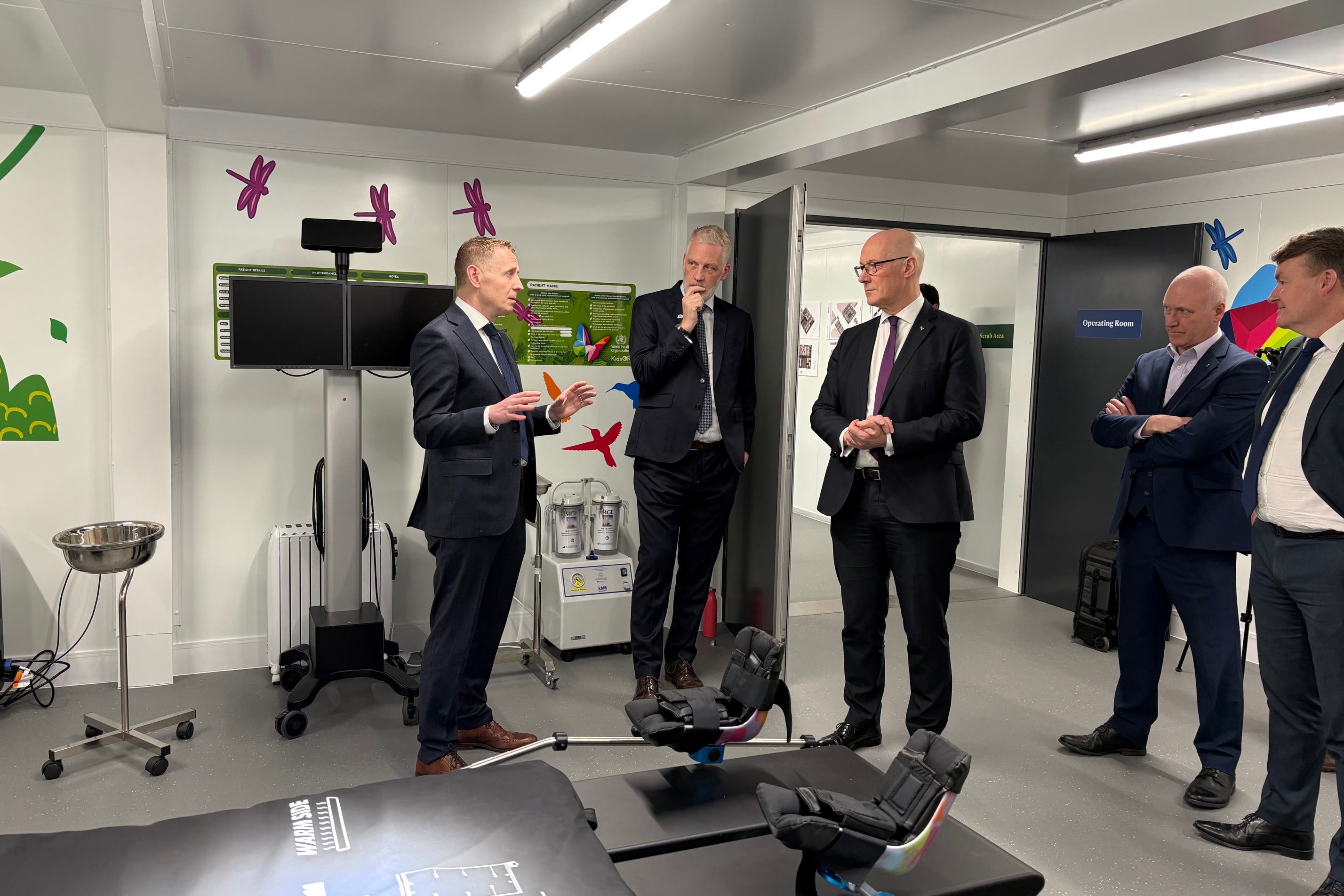 Assembling child health facilities shows our ‘solidarity’ with Gaza – Swinney