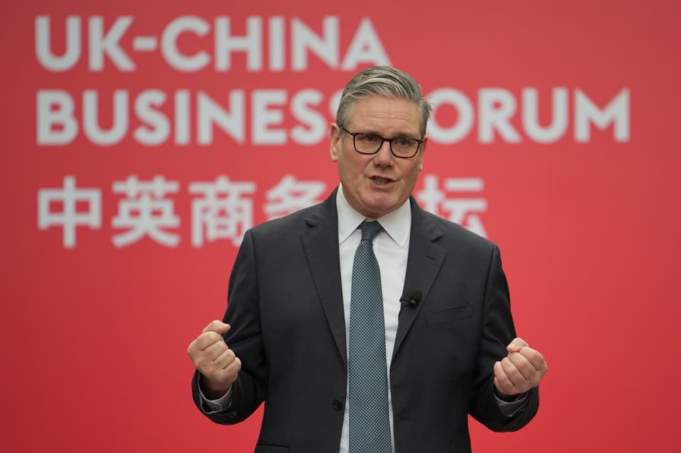 Sir Keir Starmer visit to China