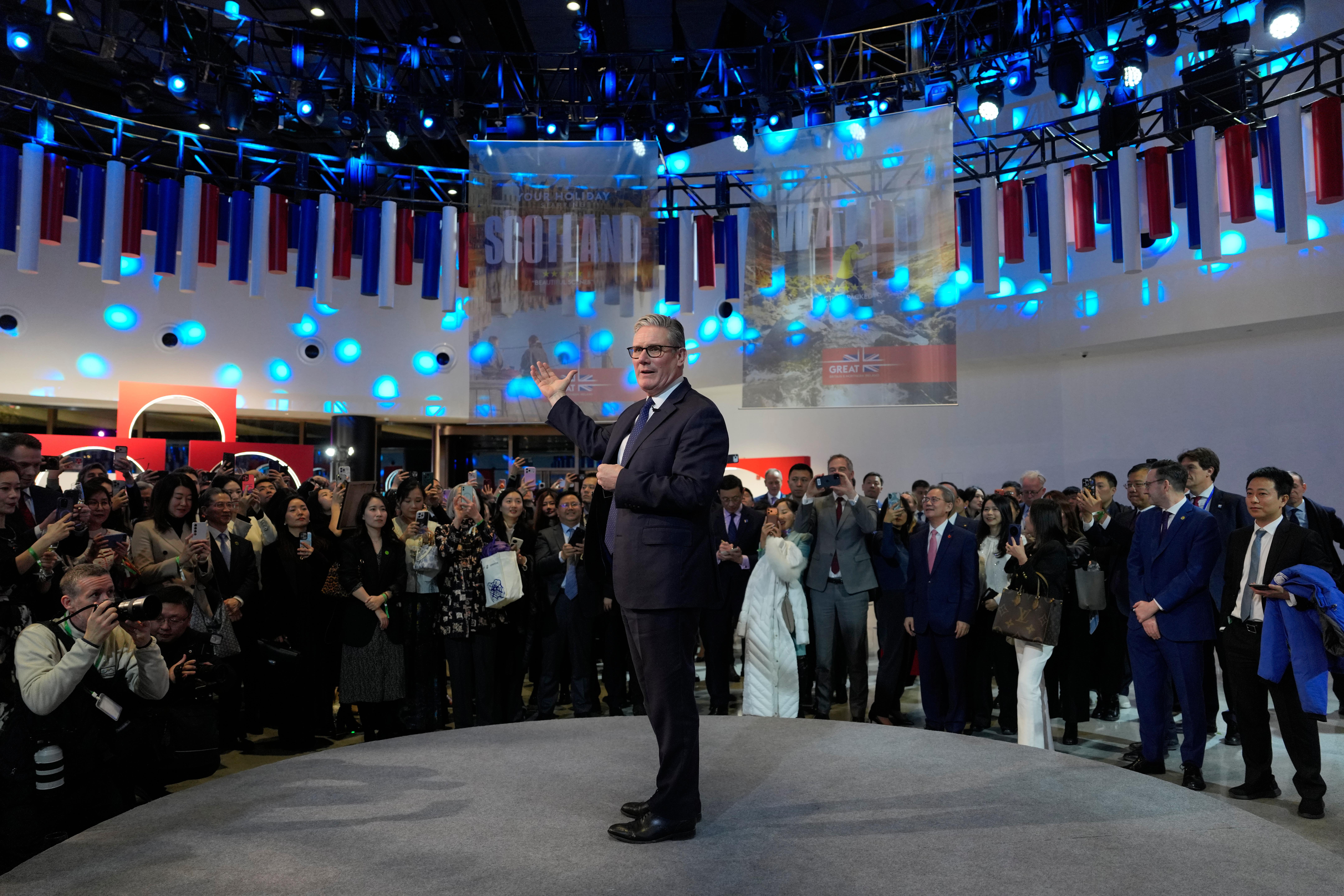 Britain should talk itself up more, says Starmer on return from China