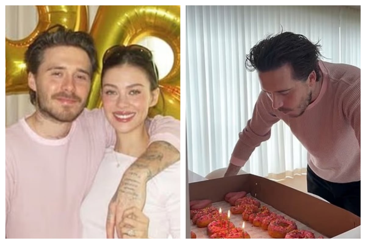 Brooklyn Beckham ignores David and Victoria's birthday tributes while celebrating with Nicola Peltz