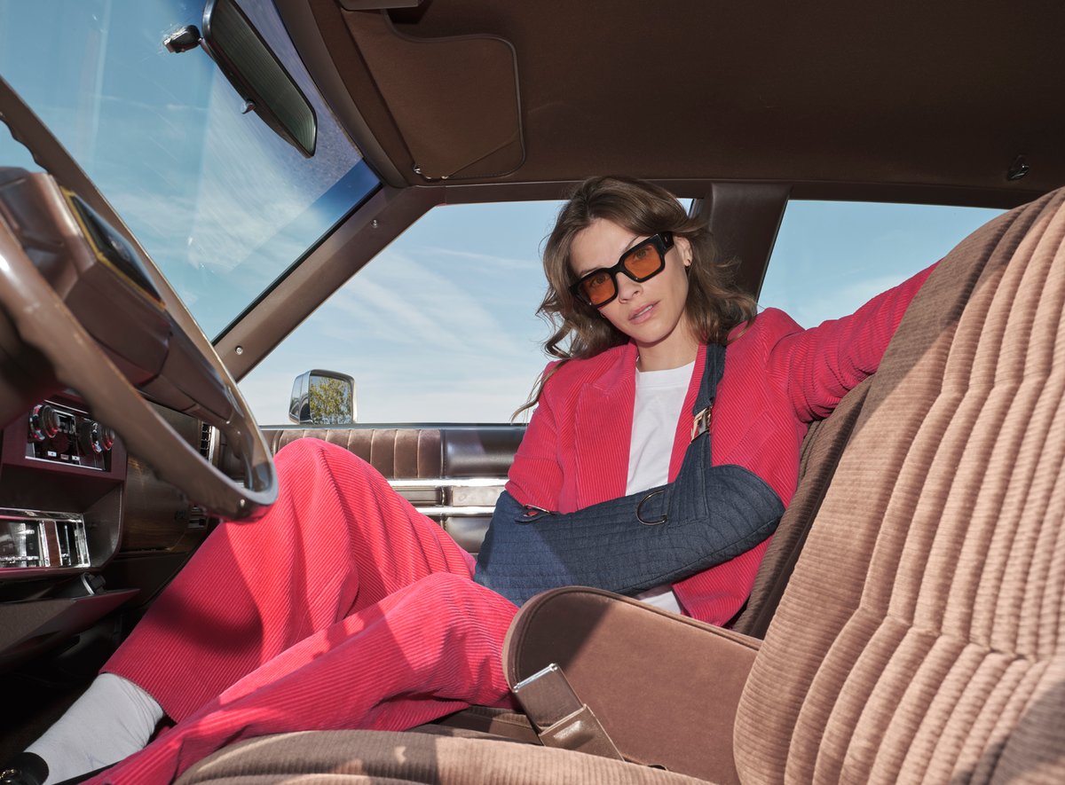 Meet the brand making slings and hospital gowns chic
