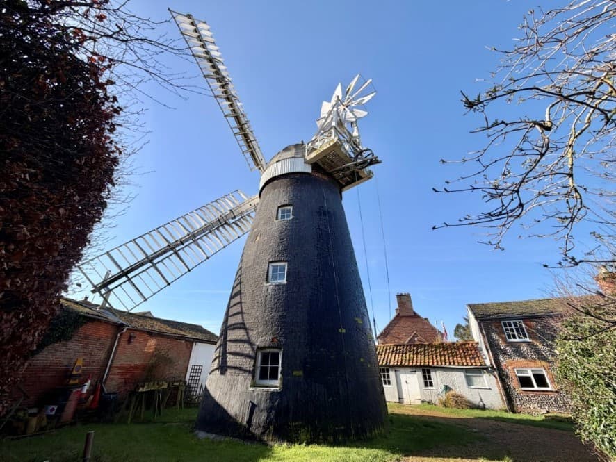 Under the current owners, Bardwell Windmill has had an extensive restoration