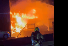 <p>Police are investigating an arson attack on Jewish volunteer ambulances in north London </p>