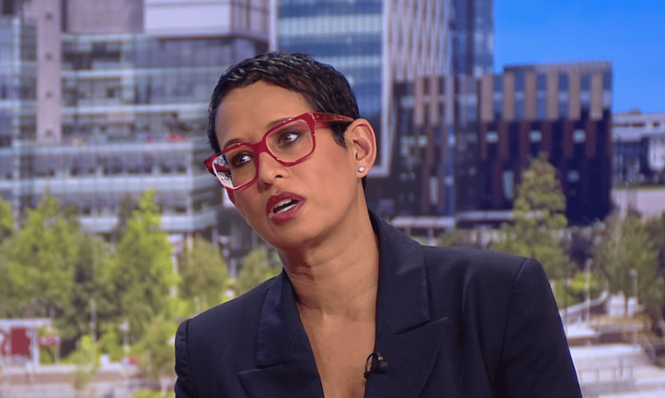 Naga Munchetty calls out Charlie Stayt 