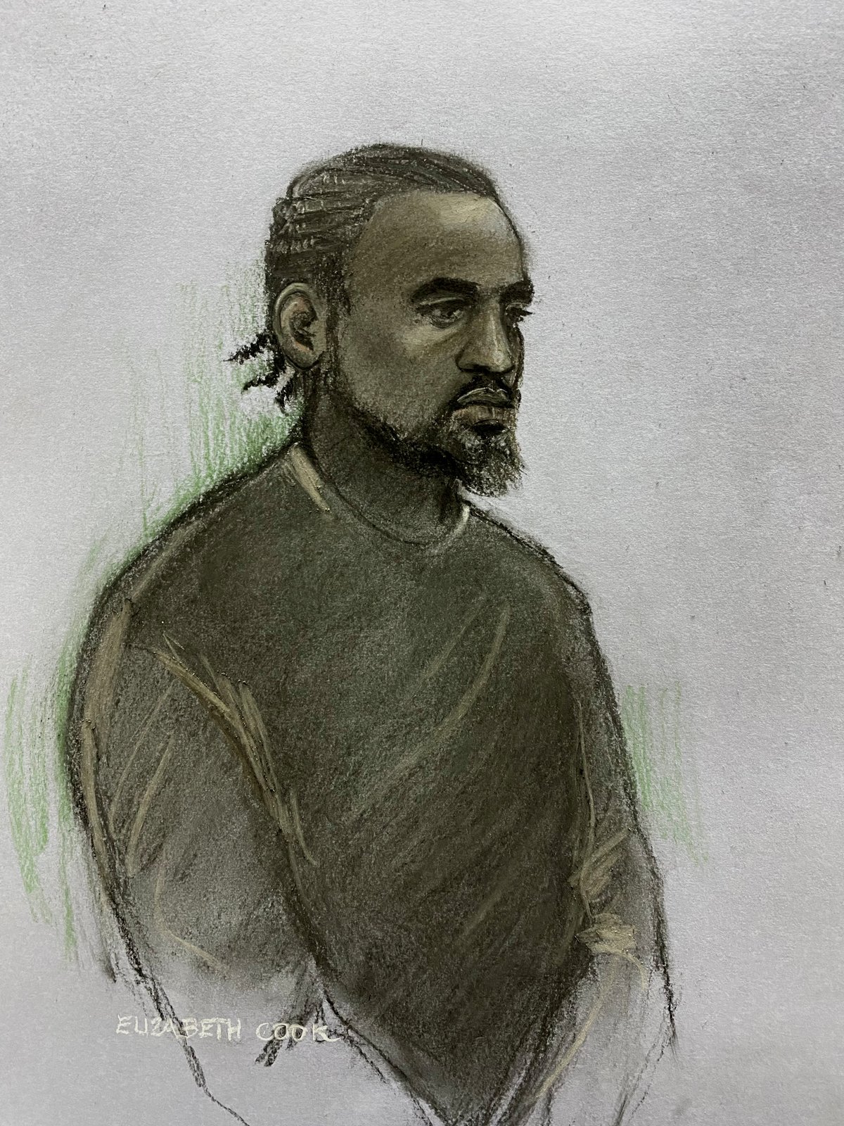 Pictured: Man charged with murder of 21-year-old at Primrose Hill appears in court