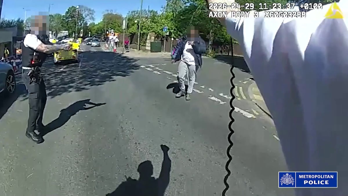 Golders Green terror cops probe 'altercation' before double stabbing as UK warned antisemitism is 'out of control'