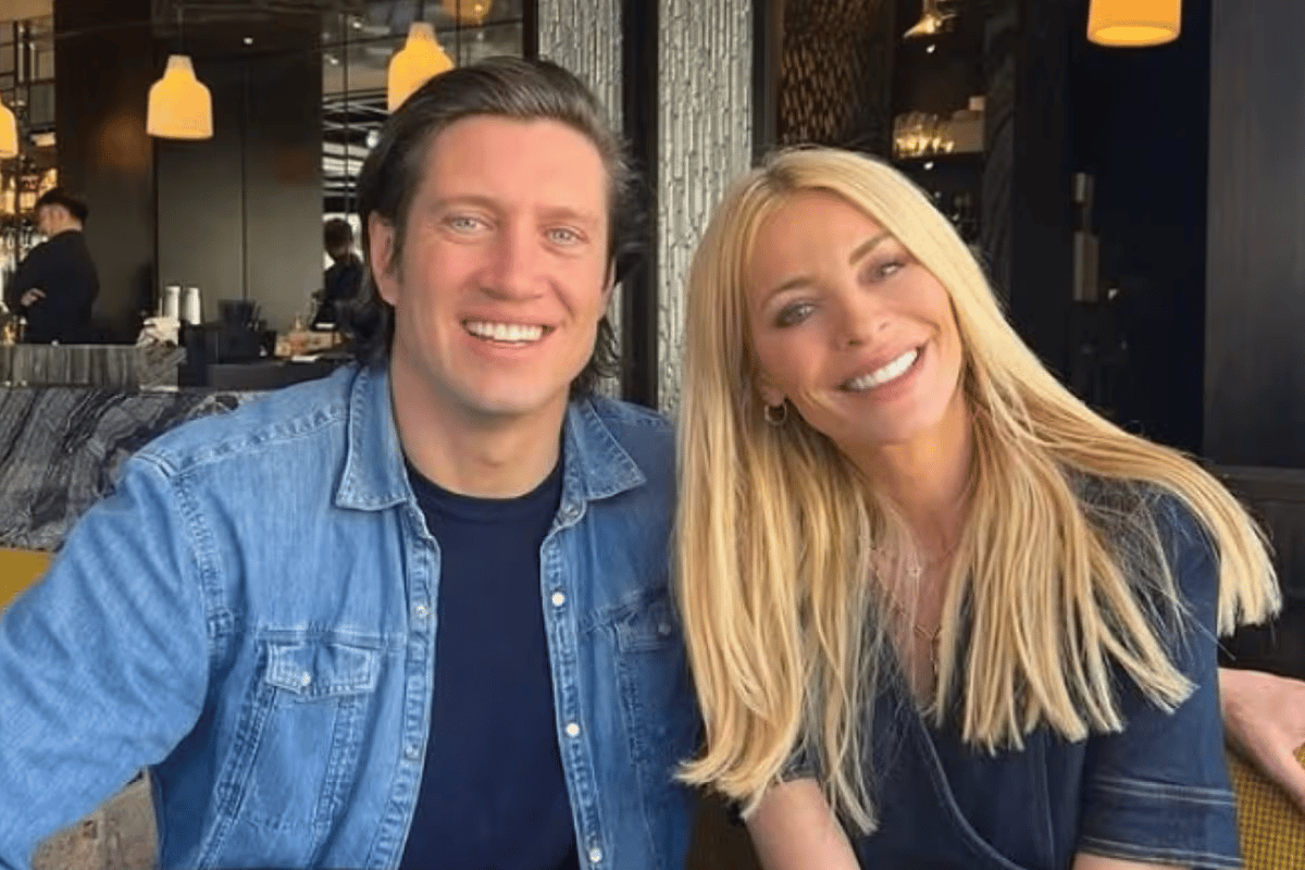 Vernon Kay and Tess Daly 'toasted end of 22-year marriage with bottle of champagne'