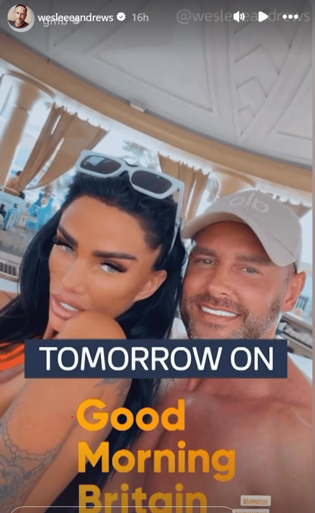 Katie Price GMB Lee Andrews arrested