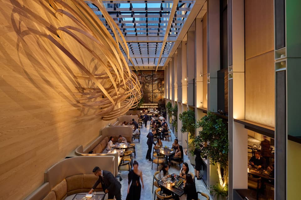 The Atrium restaurant