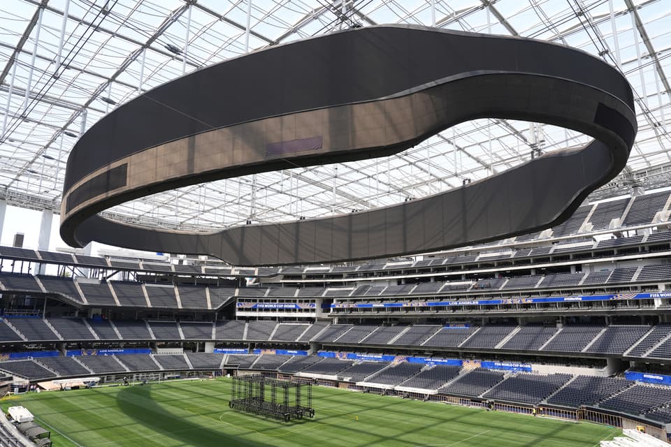 <p>SoFi Stadium in Inglewood, California</p>