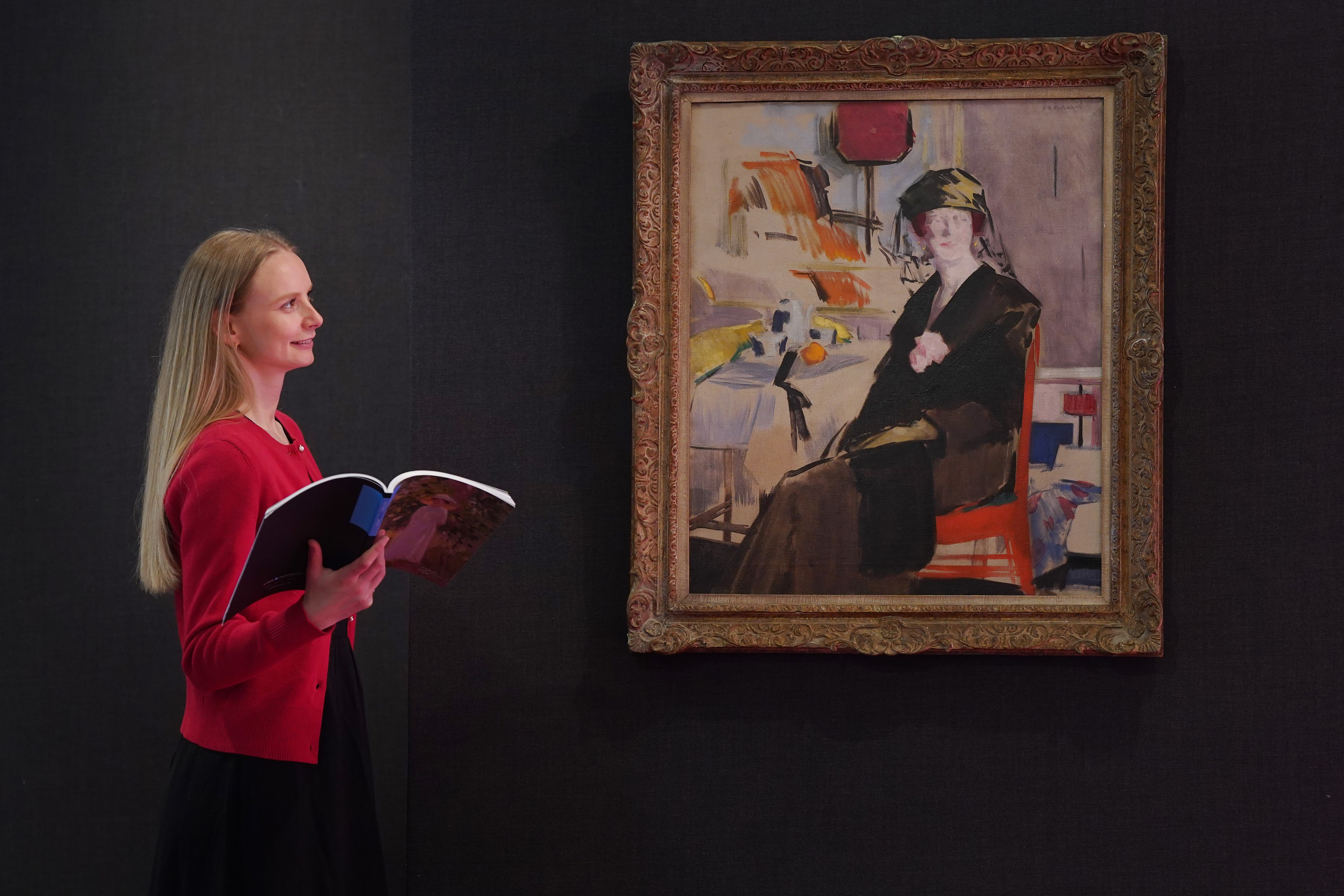 FCB Cadell painting bought in US charity shop could fetch £200,000 at auction