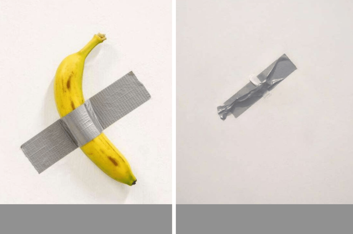 Thieves steal banana taped to wall as part of $6.2m art piece