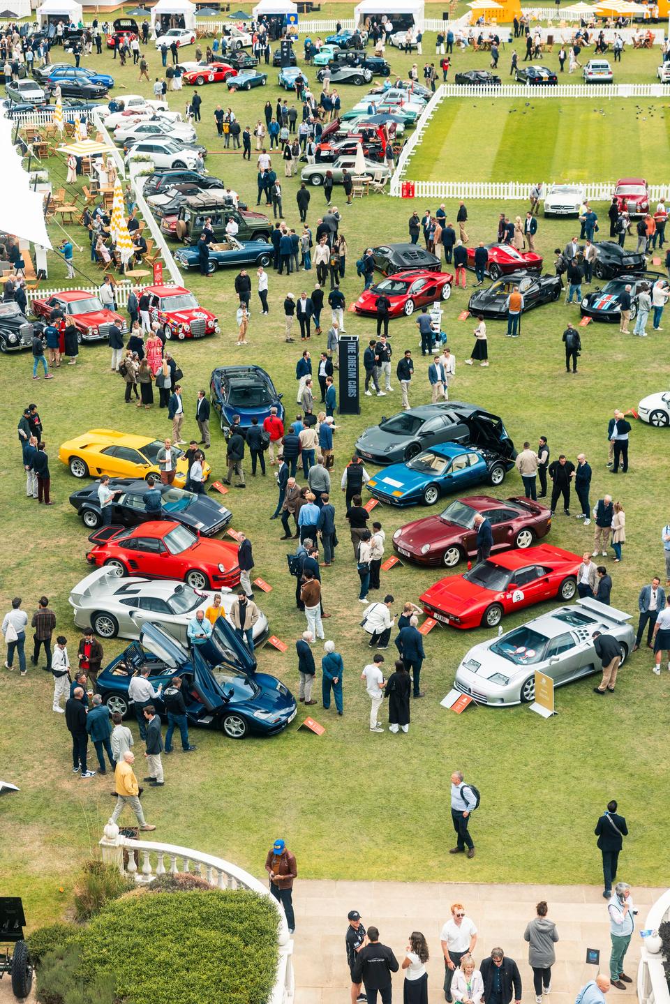 A dazzling array of collectible cars, at the London Concours