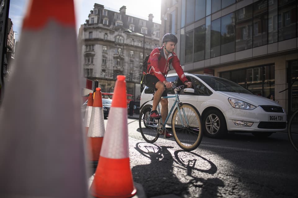 <p>The number of cyclists seriously injured in London has risen</p>