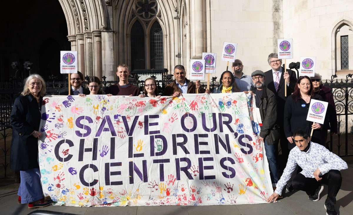 Ealing parents lose High Court appeal over closure of ten children’s centres