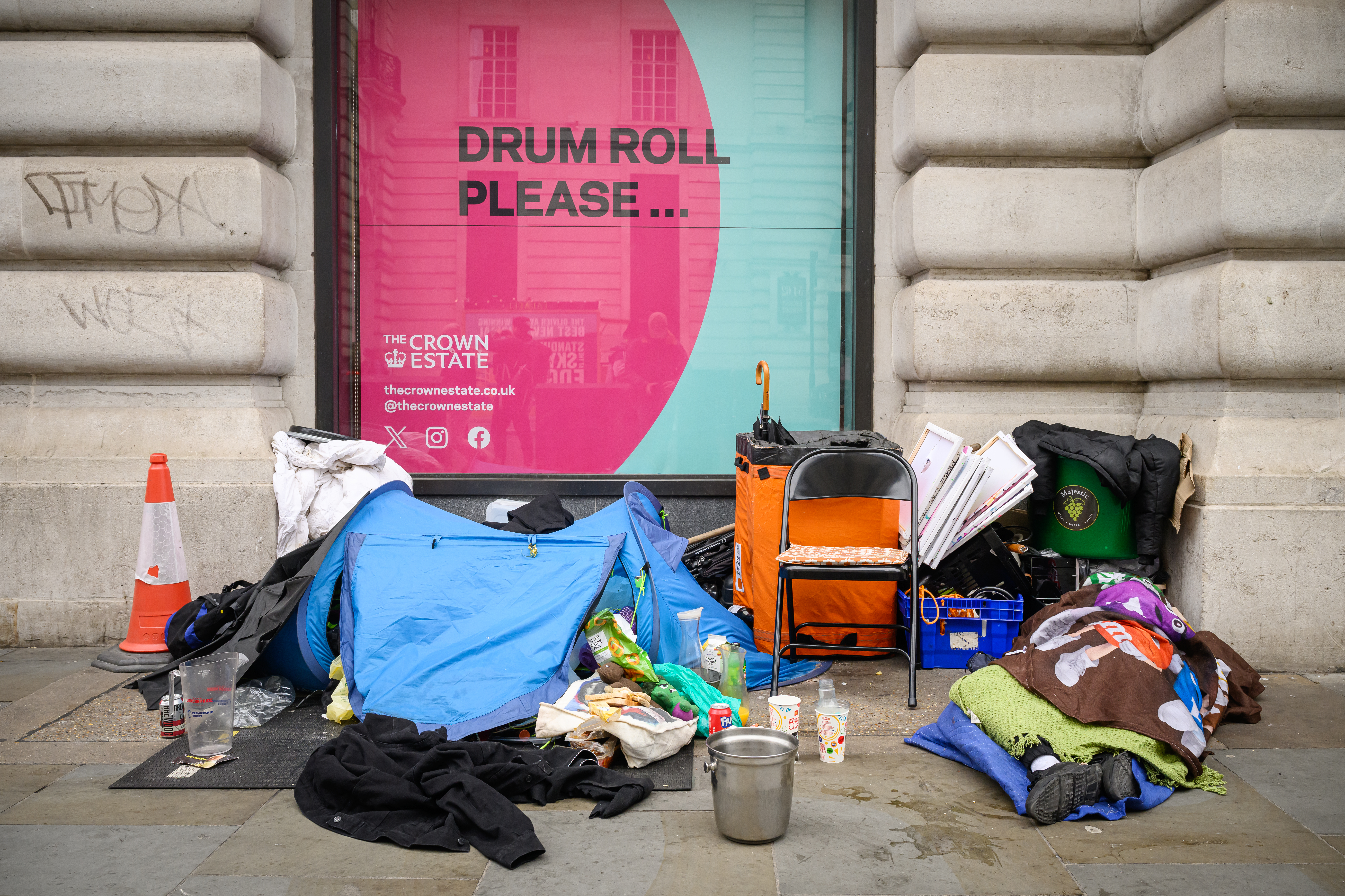 Asylum seekers make up one fifth of London's new rough sleepers