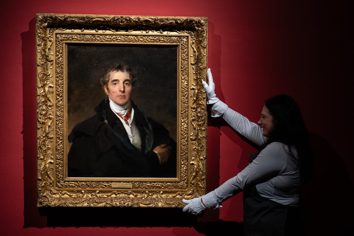 Portrait of Duke of Wellington by Thomas Lawrence sells for record £9.6m at London auction