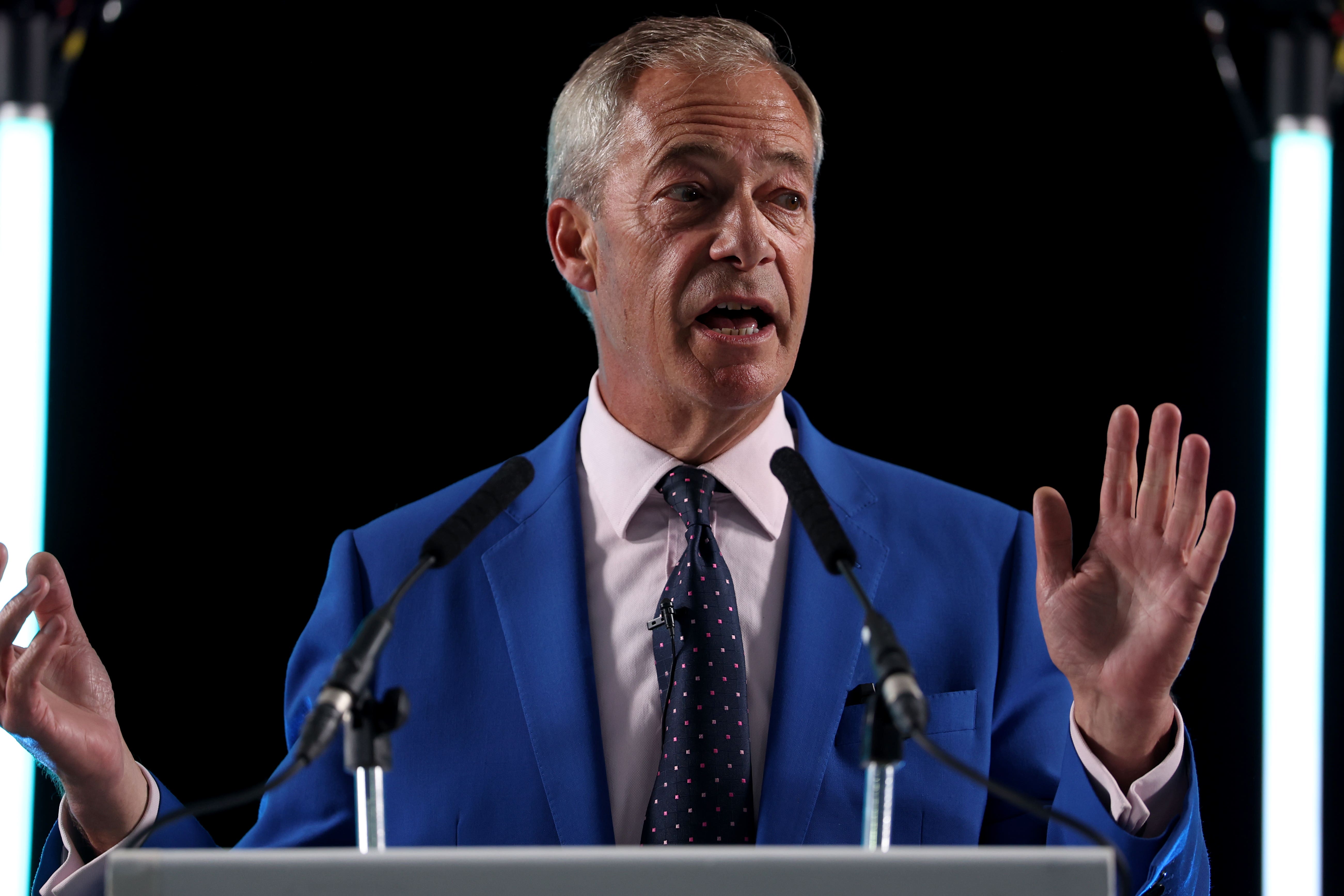 Farage hits out at ‘establishment’ as questions mount over ally’s financial help