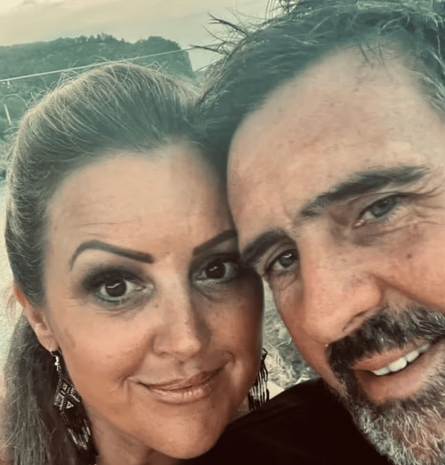 Adam Frost with wife Sulina 