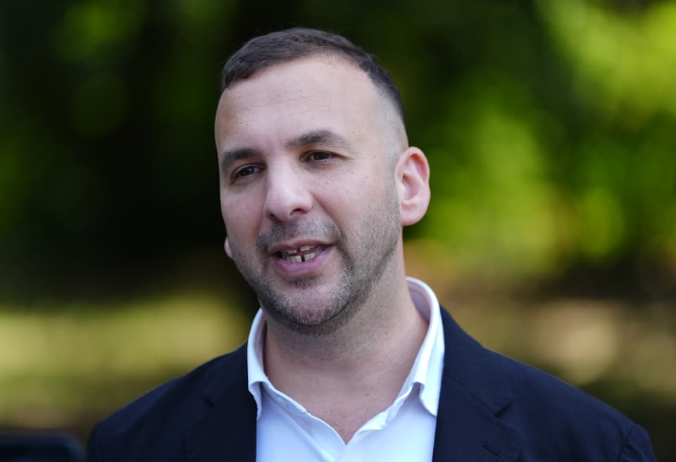 <p>Green Party leader Zack Polanski campaigning in south west London</p>