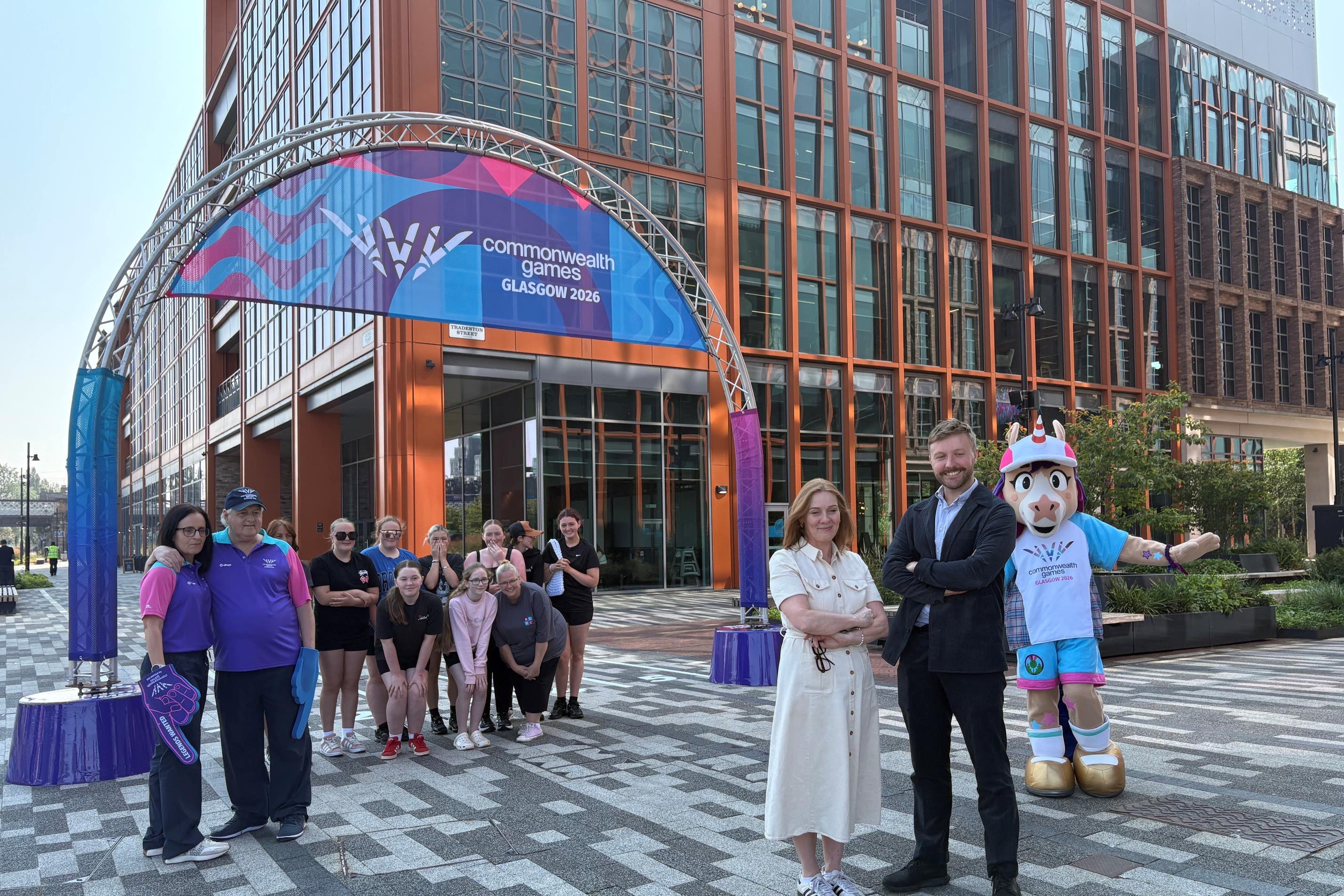 Commonwealth Mile route launched as city marks week until Glasgow 2026