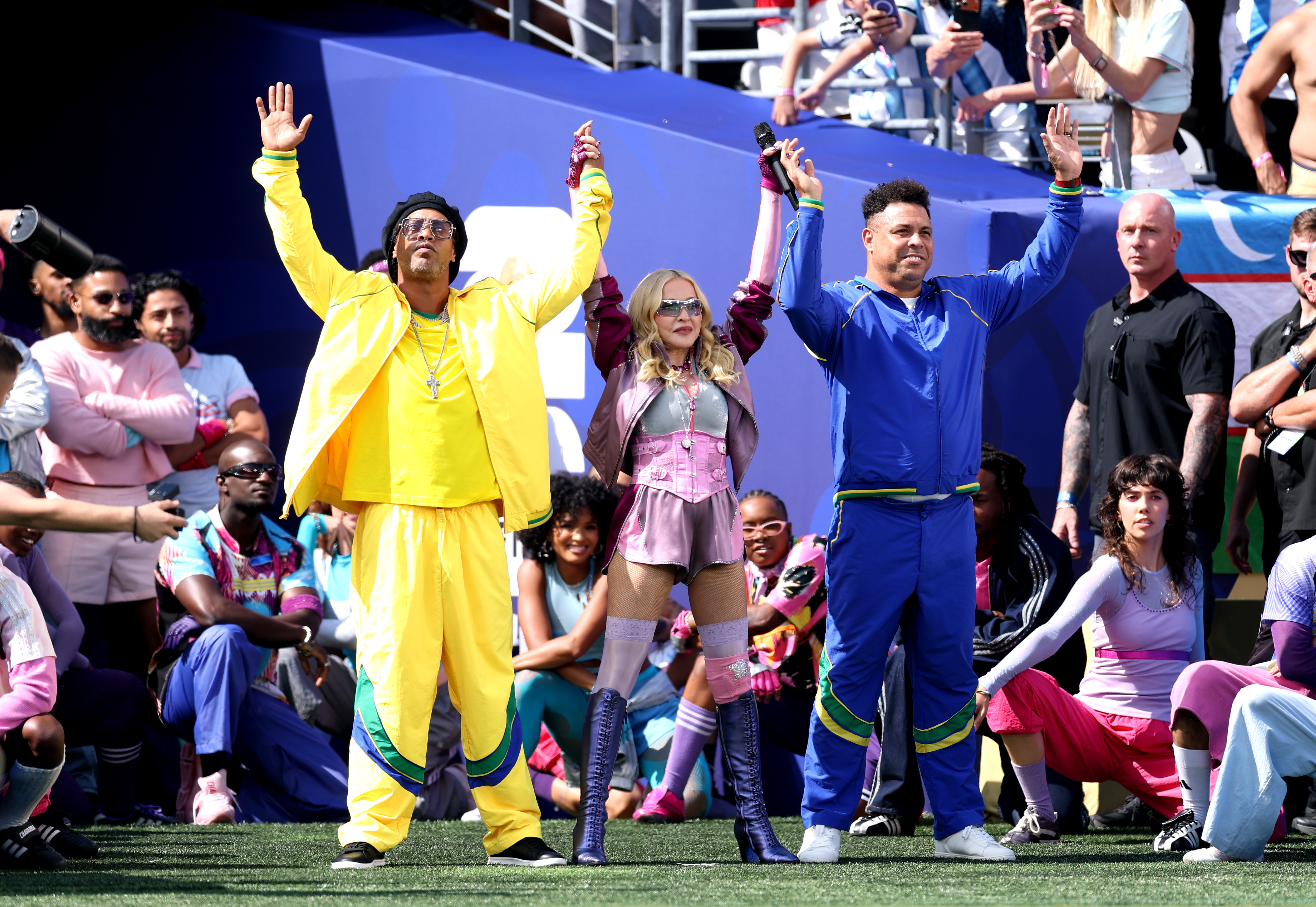 Madonna leads star-studded extravaganza at World Cup halftime show