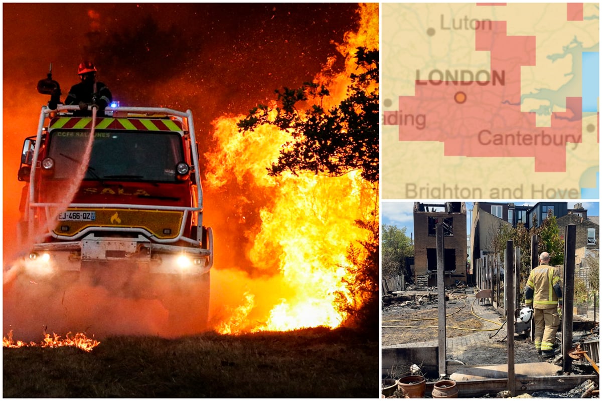 Threat of France-style wildfires 'on our doorstep,' warns Sadiq Khan as London faces 'exceptional' risk
