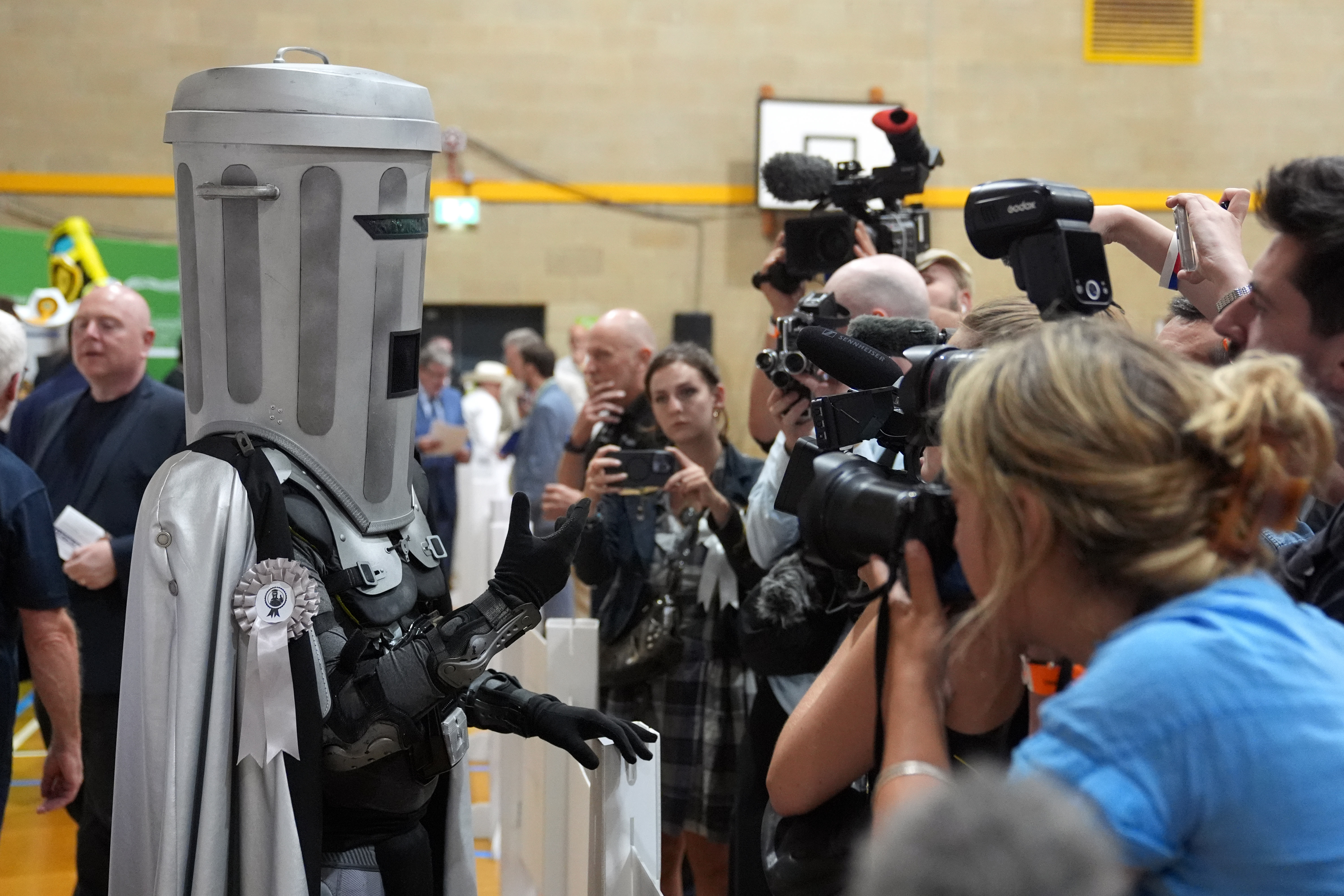 Who is Count Binface? The 'space warrior' who lit up the Clacton poll